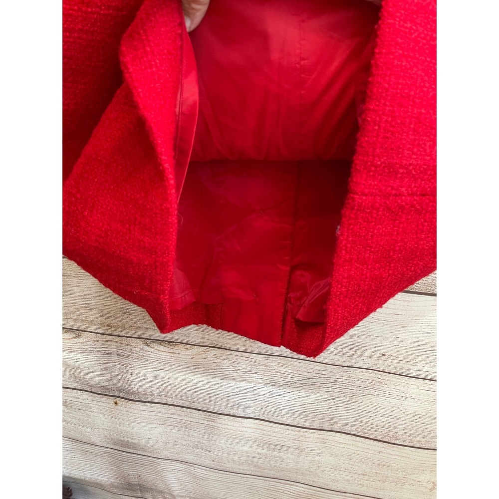 NEW WITH TAGS J CREW SOPHIA MINI DRESS IN MARITIME TWEED FESTIVAL RED - Picture 12 of 12